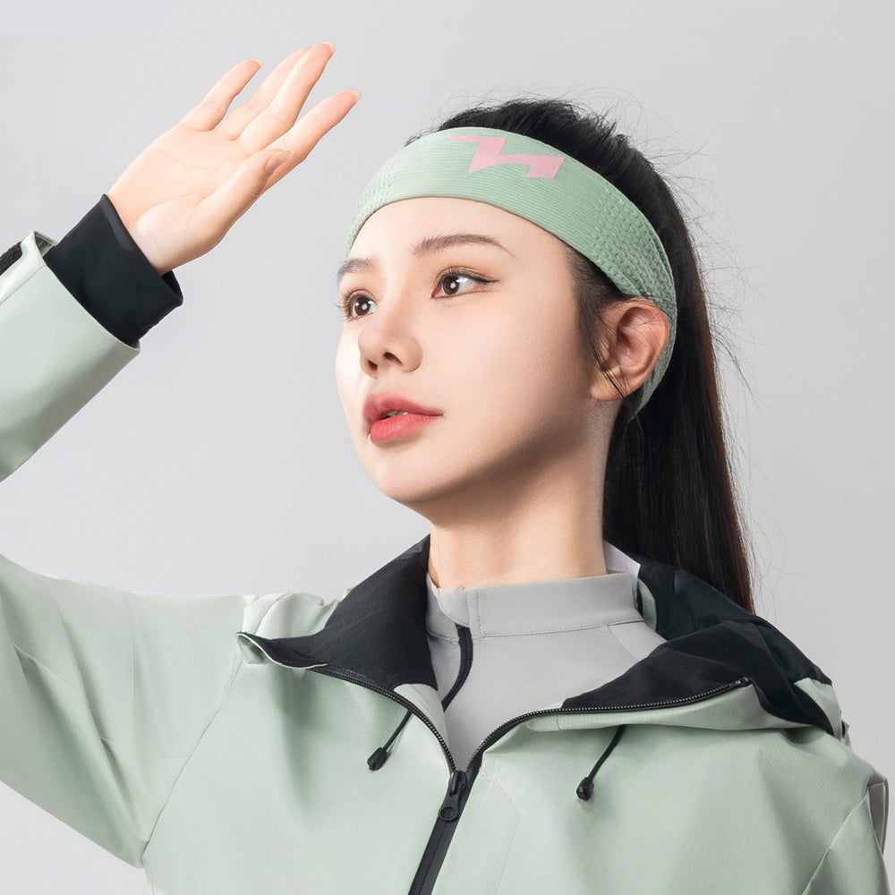 Rockbros LFA23 TVI Women's Knitted Bicycle Neck Warmer - Green_2