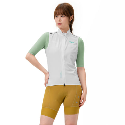 Rockbros MJ008 TVI Women's Cycling Vest Windproof L - White_3