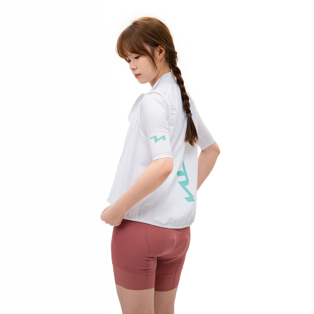 Rockbros MJ008 TVI Women's Cycling Vest Windproof L - White_4