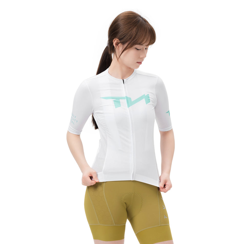 Rockbros YDDX012-1 TVI S Women's Cycling Jersey - White_2