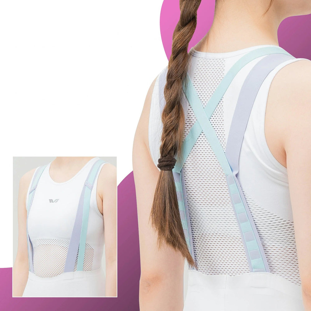 Rockbros YDDK017-1 TVI Women's Cycling Shorts with Bib and Pad Size M - White_5