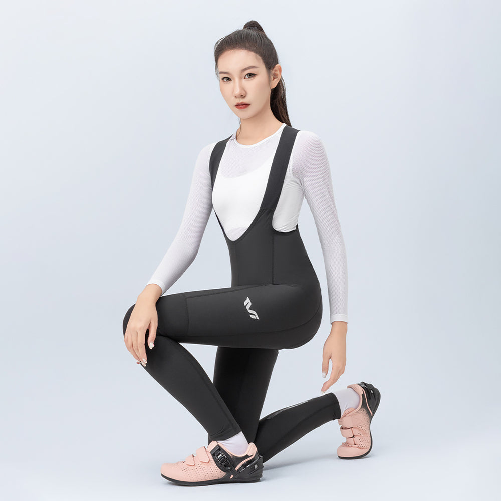 Rockbros YDCK005 TVI Women's Cycling Bib Shorts with Pad Size S - Black_5