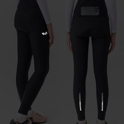 Rockbros YDCK005 TVI Women's Cycling Bib Shorts with Pad L - Black_10