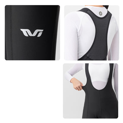 Rockbros YDCK005 TVI Women's Cycling Bib Shorts with Pad L - Black_12