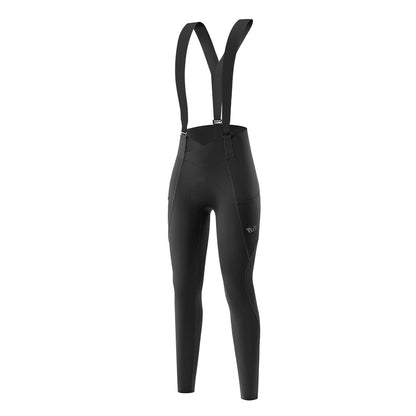 Rockbros YDCK006 TVI Women's Cycling Bib Shorts with Pad Size L - Black_0