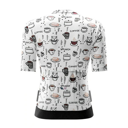 Rockbros 15110005003 Women's Short Sleeve Cycling Jersey S - White_2