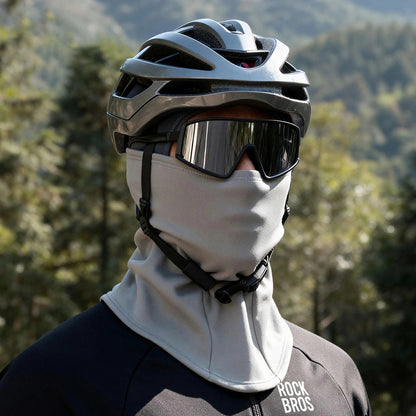 Rockbros LF25949 Elastic Velvet Balaclava - Gray_2