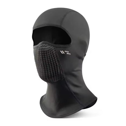 Rockbros LF25699 Fleece Bicycle Balaclava - Black_0