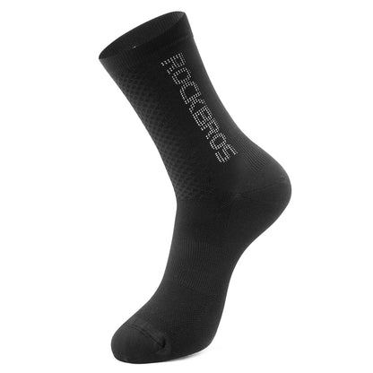 Rockbros 490067002 Reflective Cycling Socks S - Black_1