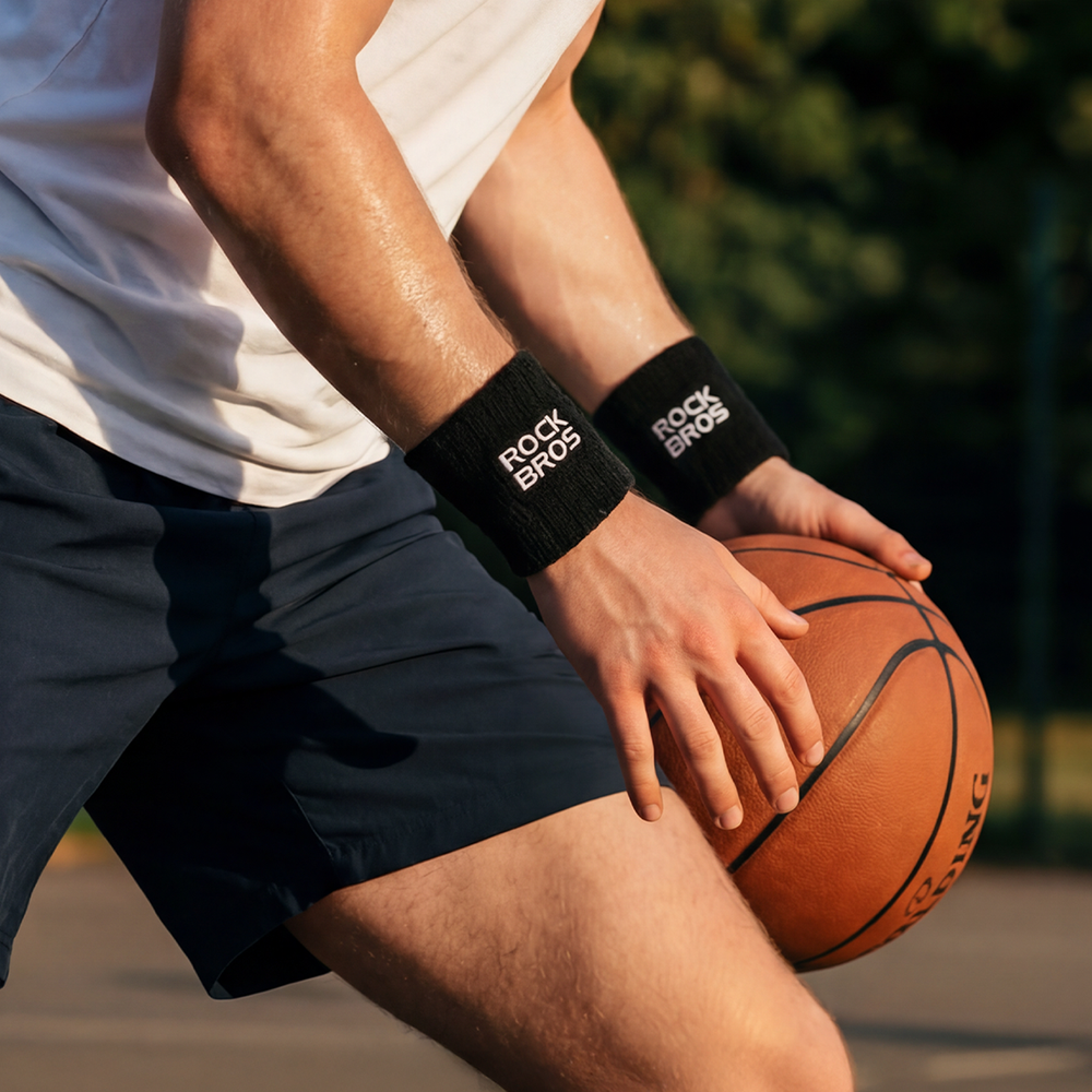 Rockbros 190009 Sports Wristband - Black_2