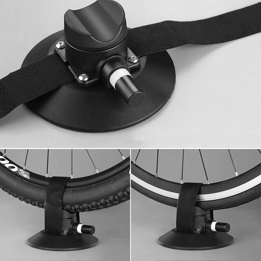Rockbros XP1002 Suction Cup Roof Rack for 2 Bikes - Black_2