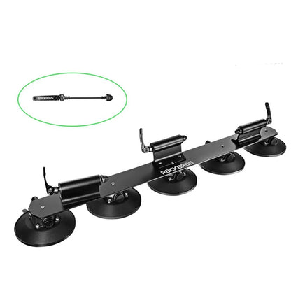 Rockbros XP1003 Suction Cup Roof Rack for 3 Bikes - Black_3
