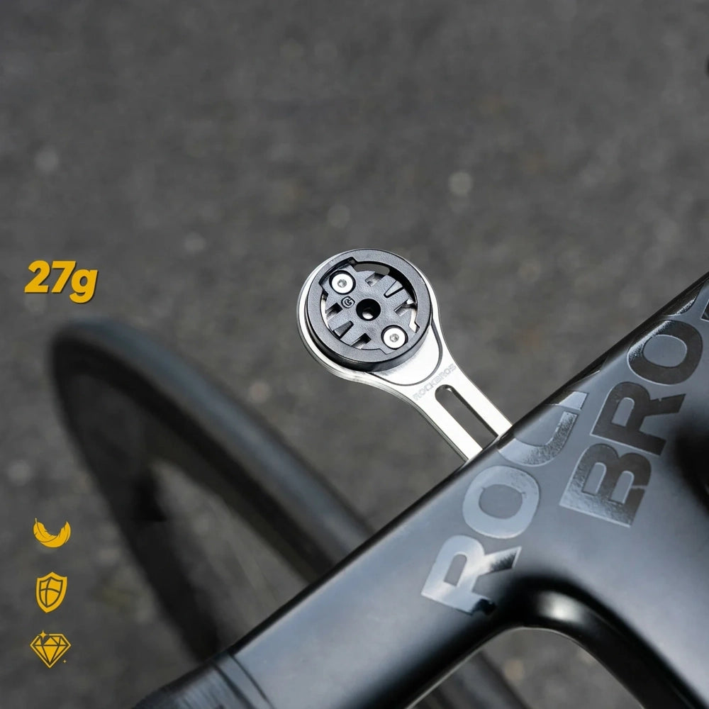 Rockbros FK-307T Titanium Alloy Bike Computer Mount - Titanium_4