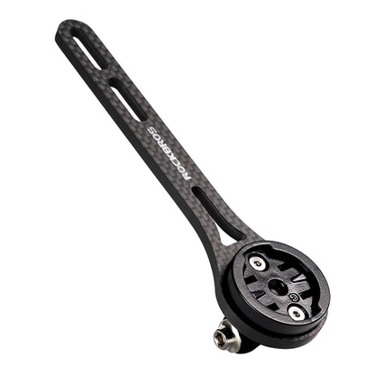 Rockbros FK-307W Carbon Fiber Bike Computer Mount - Black_0