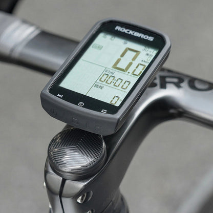 Rockbros WT-2 Bike Computer Holder with AirTag Space - Black_8