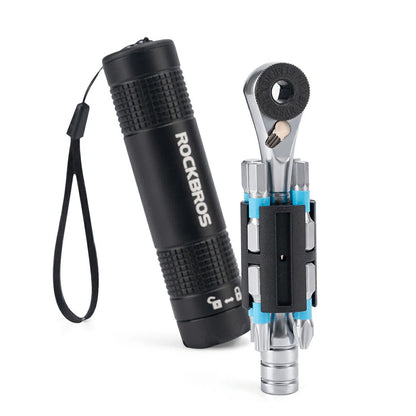 Rockbros TG-8601 Bicycle Multitool S2 Ratchet Cylindrical Housing - Black_5