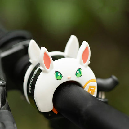 Rockbros 34001100 Children's Bicycle Bell Rabbit Motif - White_1