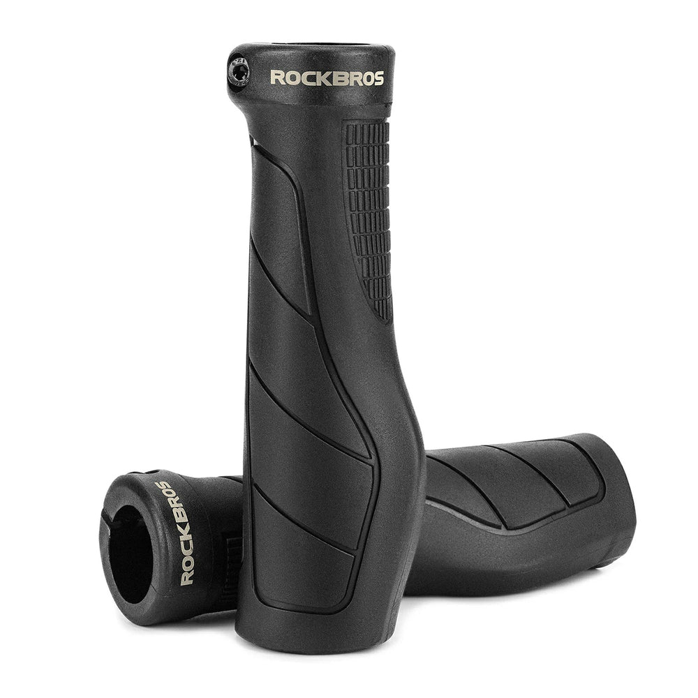 Rockbros G326PL Bicycle Grips - Black_0