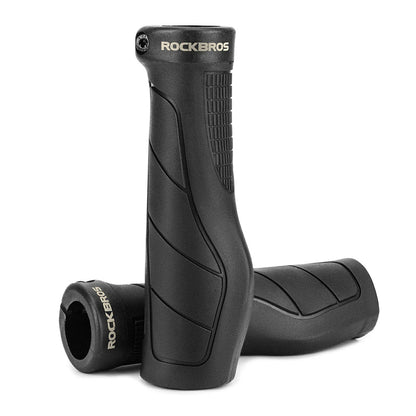 Rockbros G326PL Bicycle Grips - Black_0