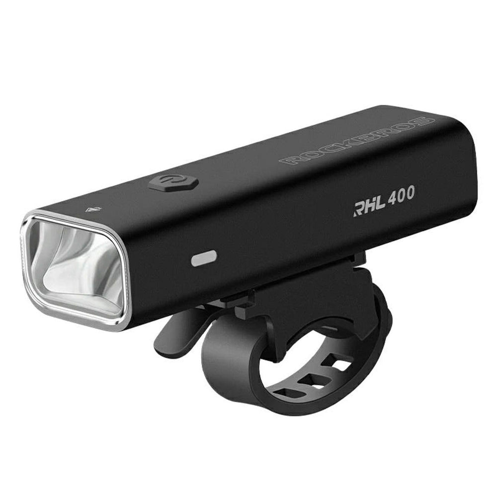 Rockbros RHL400 Front Bike Light 400lm USB-C - Black_0