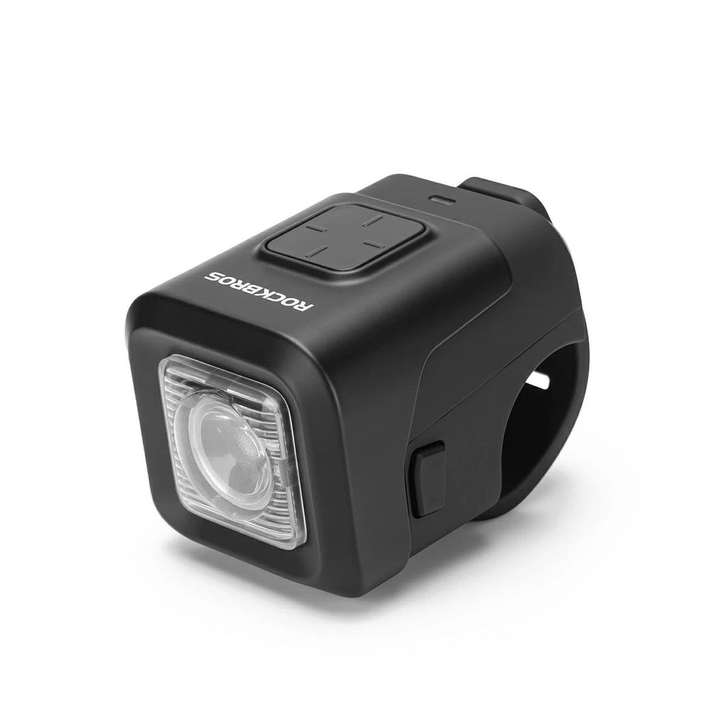 Rockbros SKL01 Front Bike Light 450 lm with 120 dB USB-C Bike Bell - Black_0