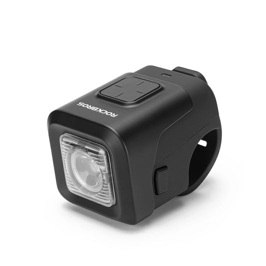 Rockbros SKL01 Front Bike Light 450 lm with 120 dB USB-C Bike Bell - Black_0