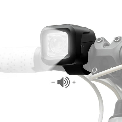Rockbros SKL01 Front Bike Light 450 lm with 120 dB USB-C Bike Bell - Black_1