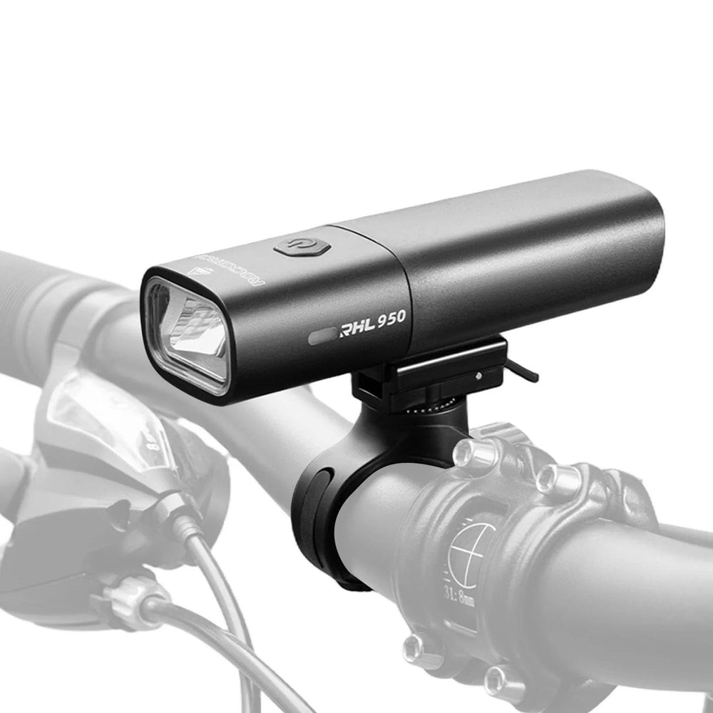 Rockbros RHL950 Front Bike Light 950lm with Removable USB-C Battery - Black_1