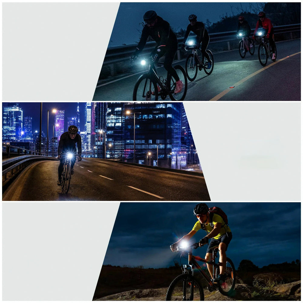 Rockbros RHL950 Front Bike Light 950lm with Removable USB-C Battery - Black_3