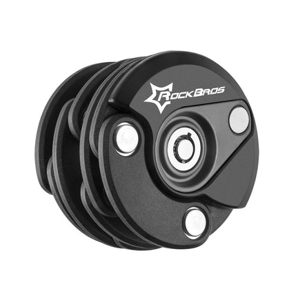 Rockbros WL798 Folding U-Lock Bike Lock - Black_0