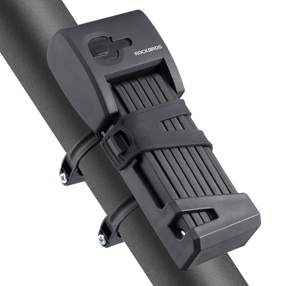 Rockbros 32210826001 Fingerprint Bike Lock - Black_0