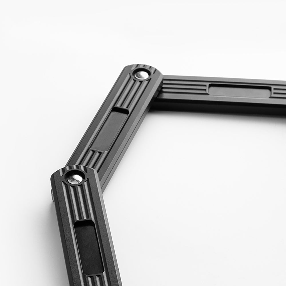 Rockbros LKXR2010 Folding Bike Lock with Key - Black_3