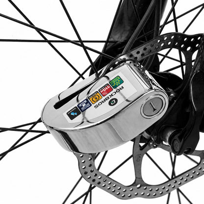 Rockbros LBAYG8308 Bike Lock with Alarm and Disc Lock - Black_2