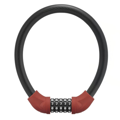 Rockbros RKS570-RD ​​bike lock – steel cable, code_0