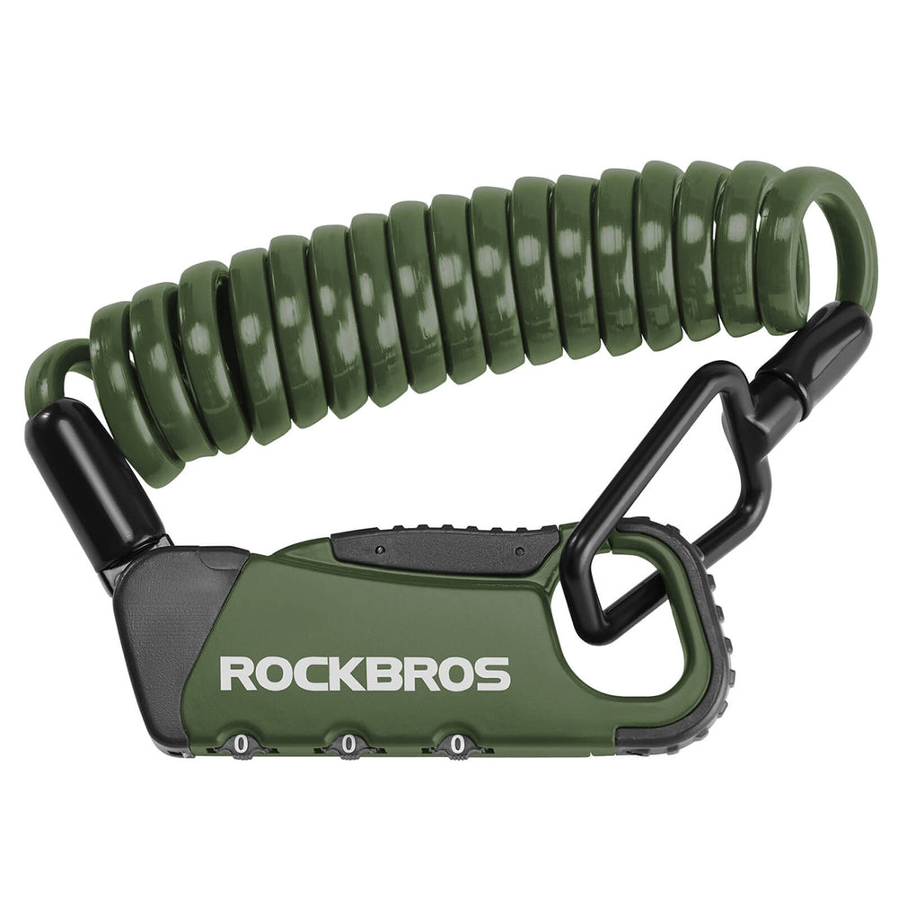 Rockbros RBK6N Combination Bike Lock - Green_0