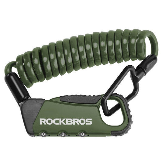 Rockbros RBK6N Combination Bike Lock - Green_0
