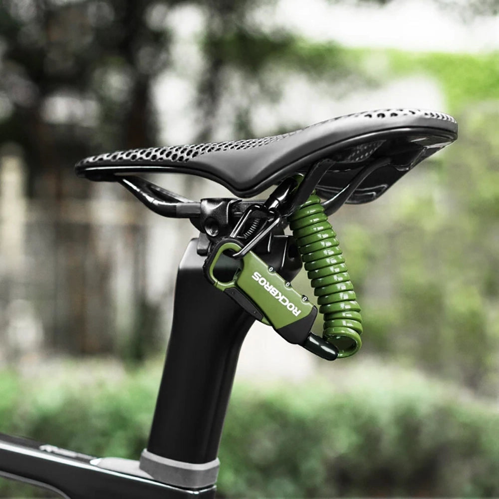 Rockbros RBK6N Combination Bike Lock - Green_2