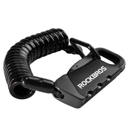 Rockbros RBK6N Combination Bike Lock - Black_1