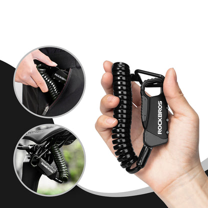 Rockbros RBK6N Combination Bike Lock - Black_2