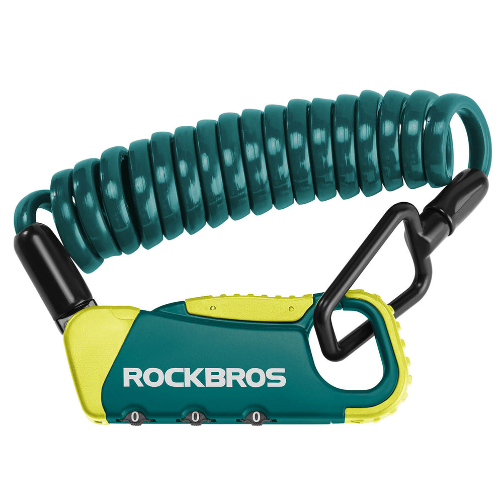 Rockbros RBK6N Combination Bike Lock - Turquoise_0