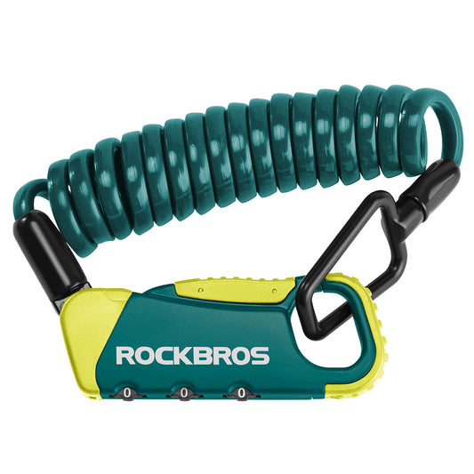 Rockbros RBK6N Combination Bike Lock - Turquoise_0