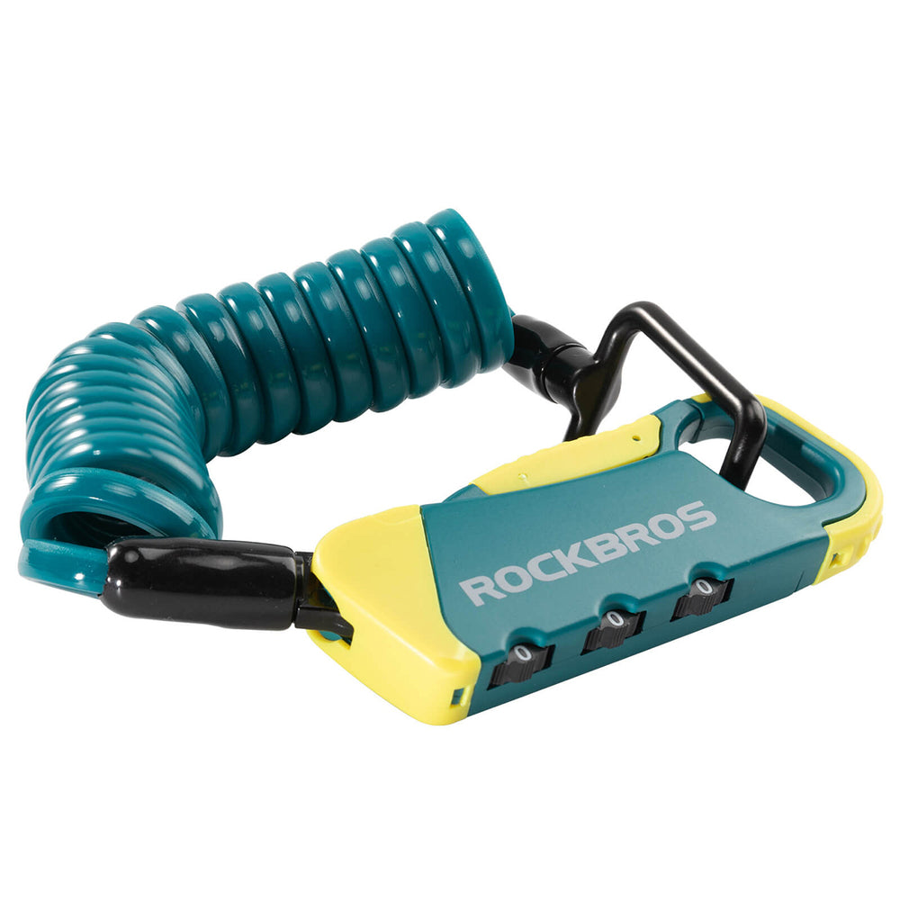 Rockbros RBK6N Combination Bike Lock - Turquoise_1