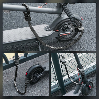 Rockbros 85922 Chain Lock for Scooters and Bikes - Black_3
