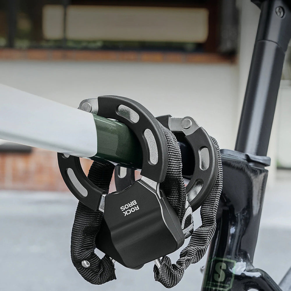 Rockbros 85922 Chain Lock for Scooters and Bikes - Black_4