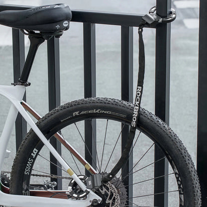 Rockbros 85922 Chain Lock for Scooters and Bikes - Black_7