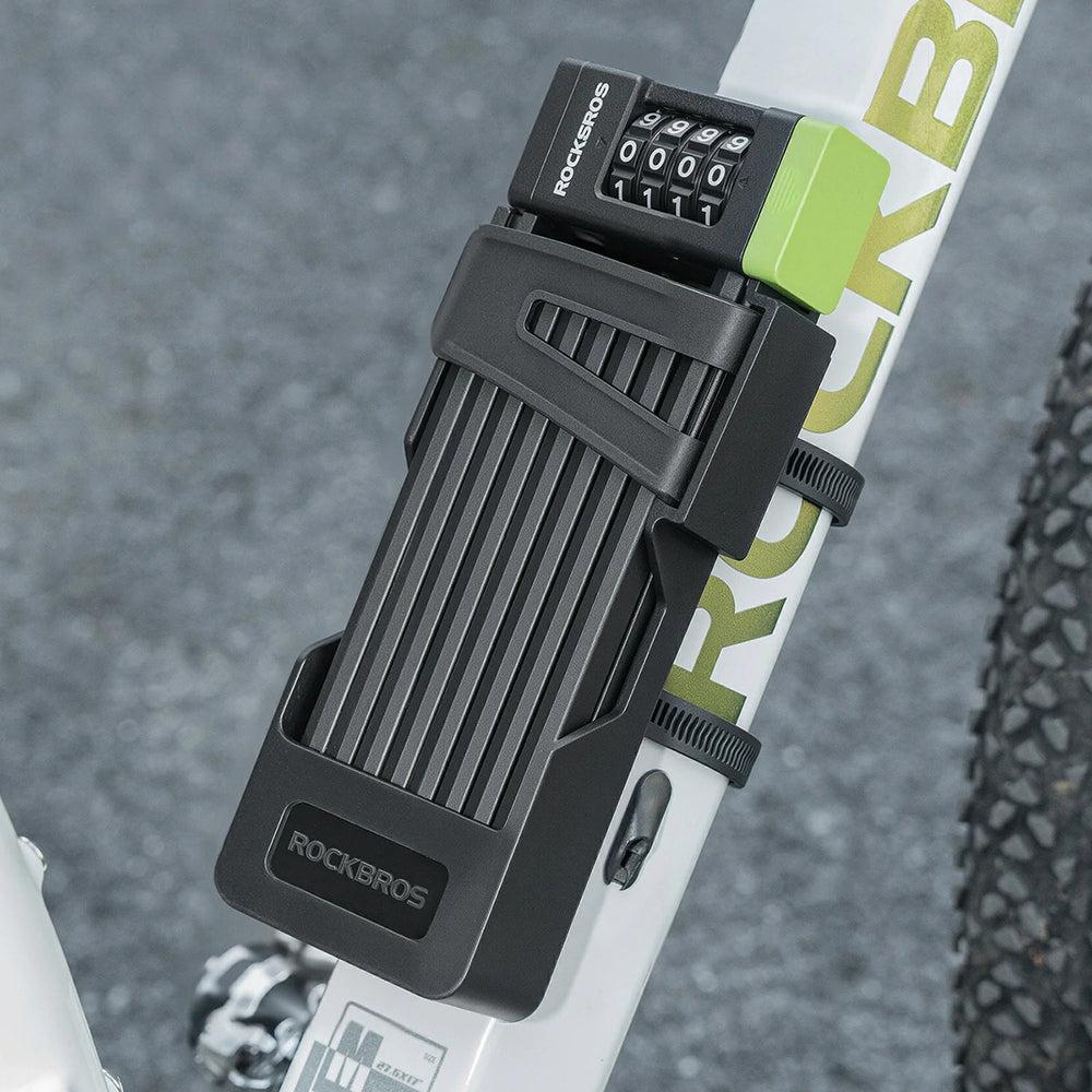 Rockbros 829 Folding Code Bike Lock - Black_9