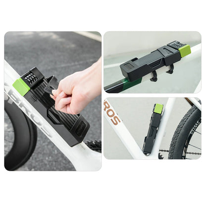 Rockbros 829 Folding Code Bike Lock - Black_4