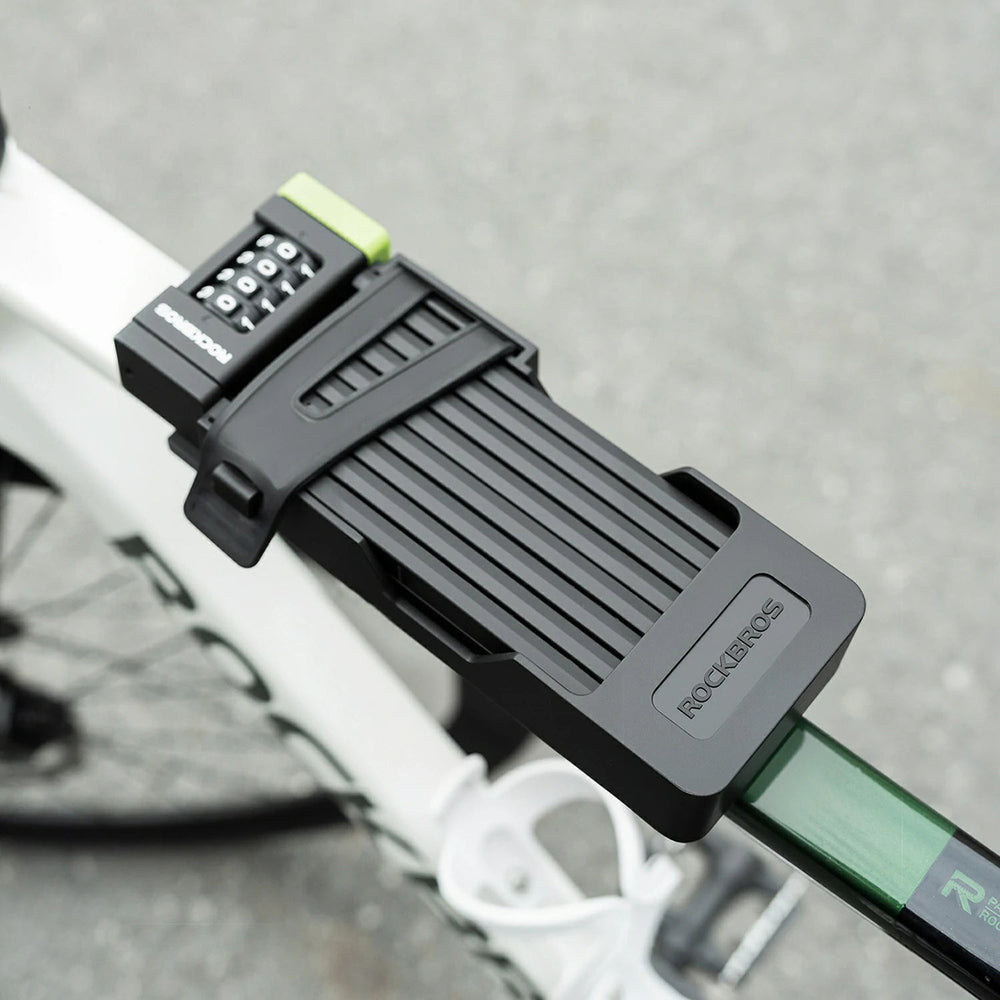 Rockbros 829 Folding Code Bike Lock - Black_6