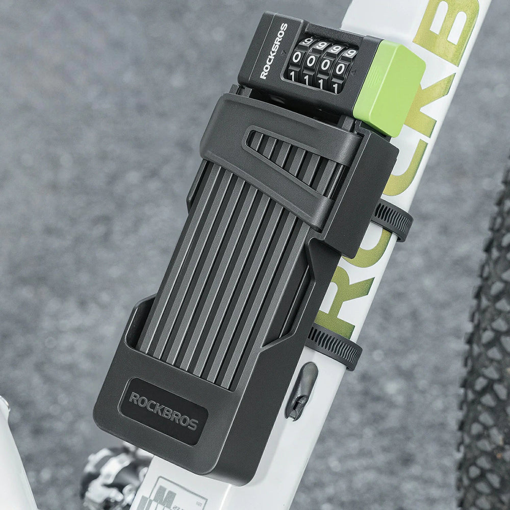 Rockbros 829 Folding Code Bike Lock - Black_7