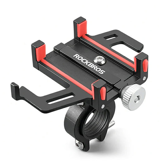 Rockbros 699 Handlebar Clamp Phone Holder - Red_0
